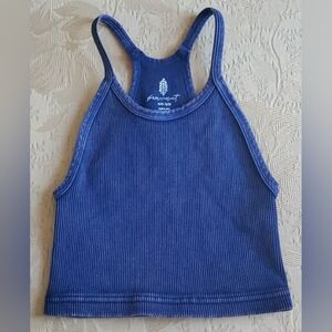 FP Movement Happiness Runs Tank/Acid Wash Blue